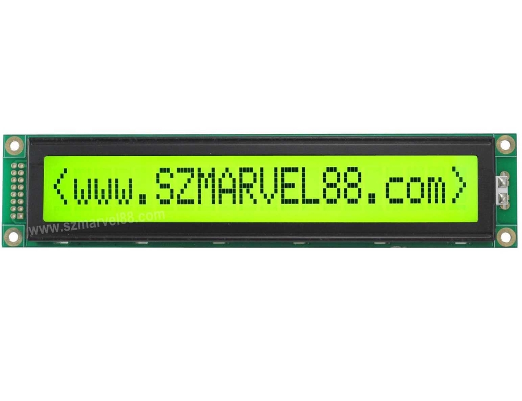 M2001A--Y5,20x1 Character Dot-matrix LCM, 2001 LCM,STN yellow green, transmissive/negative
