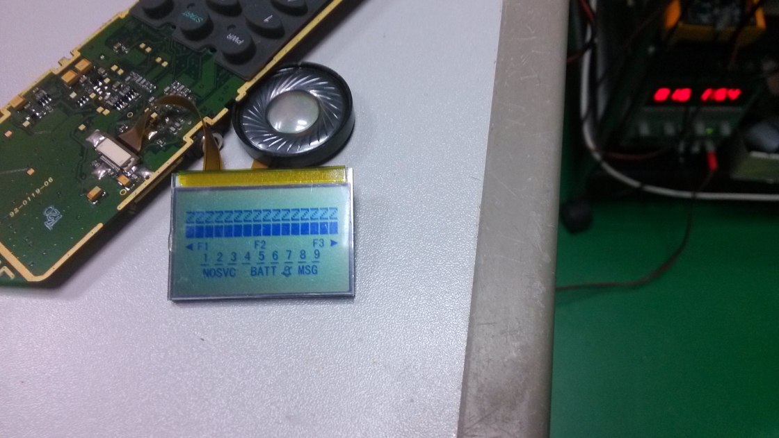 NEC spectralink PTB 400, PTB 410, PTB 500, PTB 600, Phone Replacement LCD Display Screen